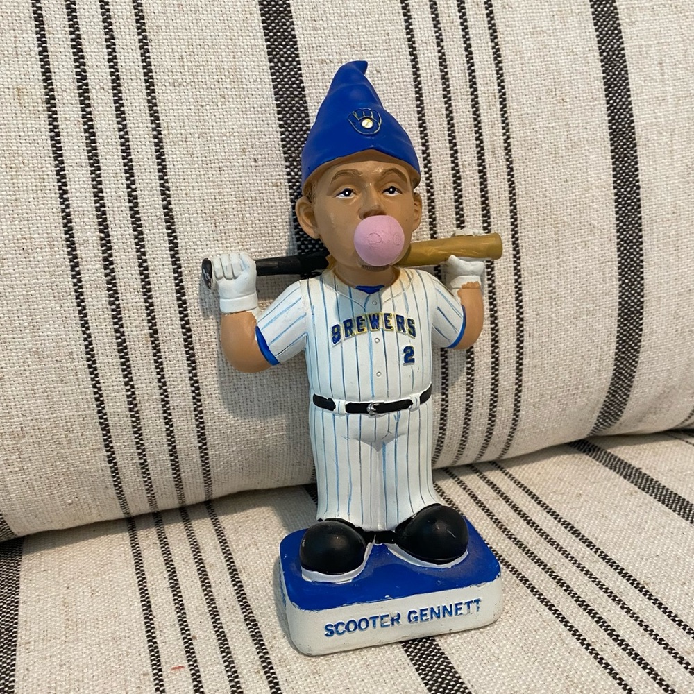 Collectible Scooter Gennett Brewers Gnome